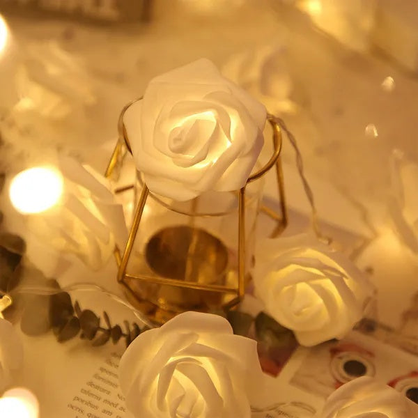 View details for 40 LEDs Rose Flower Lights 40 LEDs Rose Flower Lights