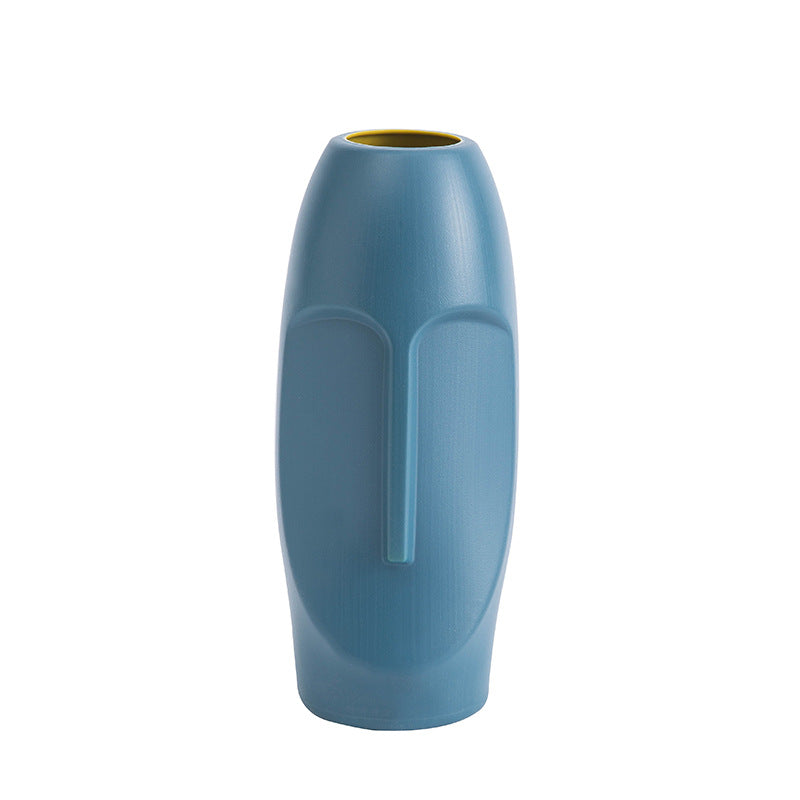 Modern Glazed Minimalistic Vase Plastic