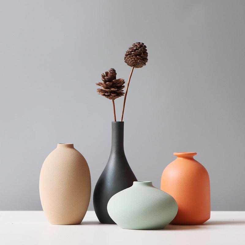 Colorful Minimalistic Modern Ceramic Vase