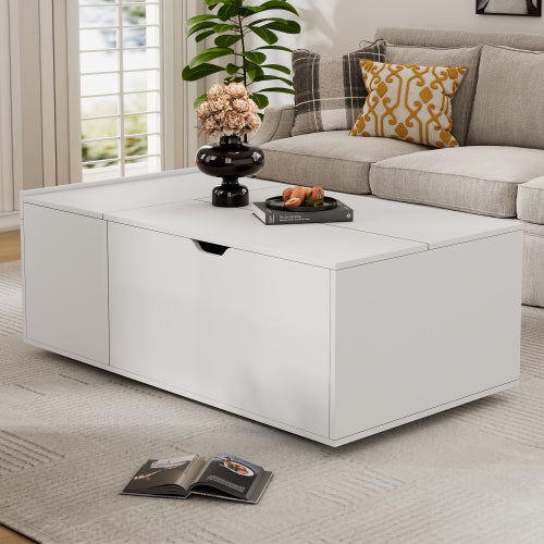 White Minimalistic Coffee Table