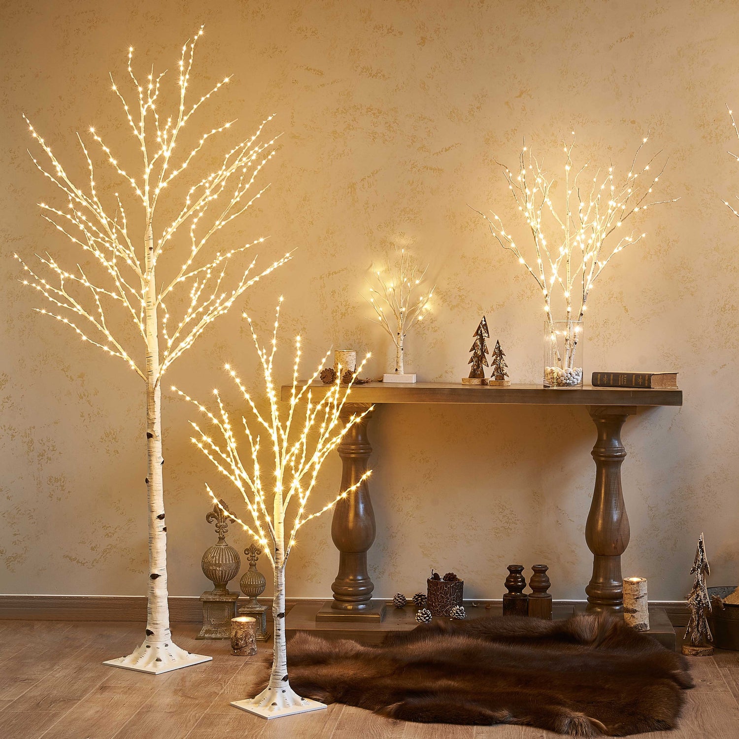 Nordic Birch Tree Decorative Lighting