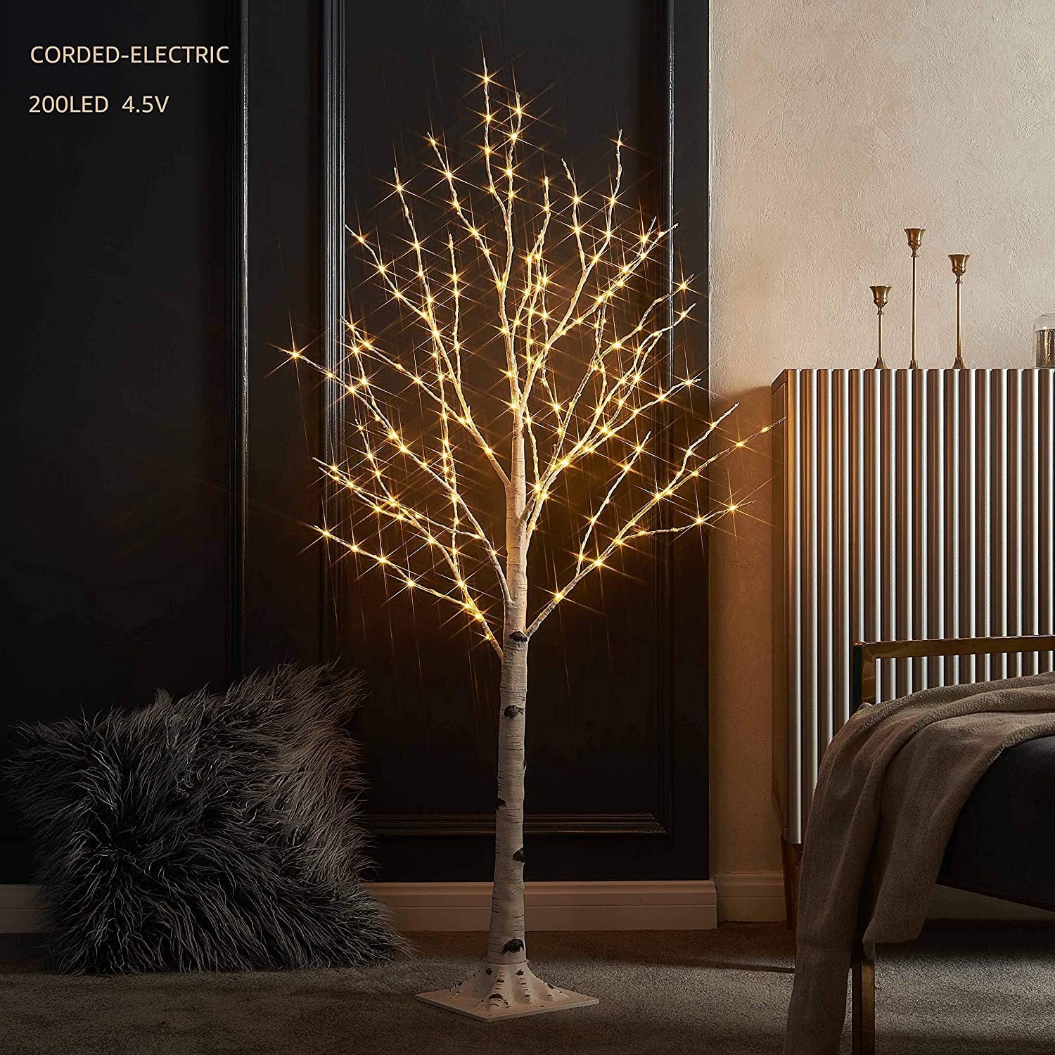 Nordic Birch Tree Decorative Lighting