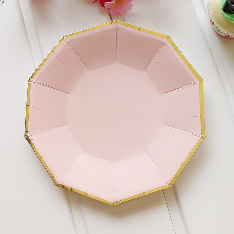 Party tray, straw cake tray