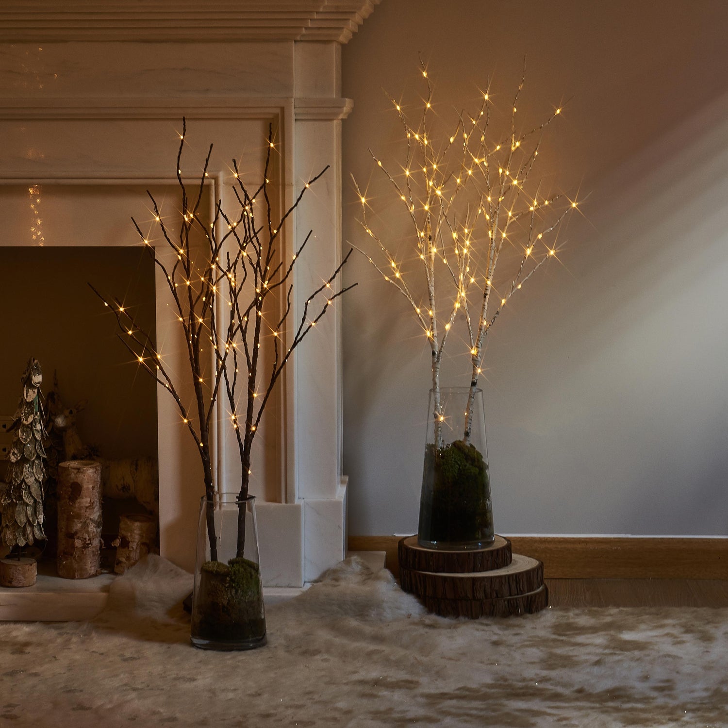 Nordic Birch Branch Decorative Lighting