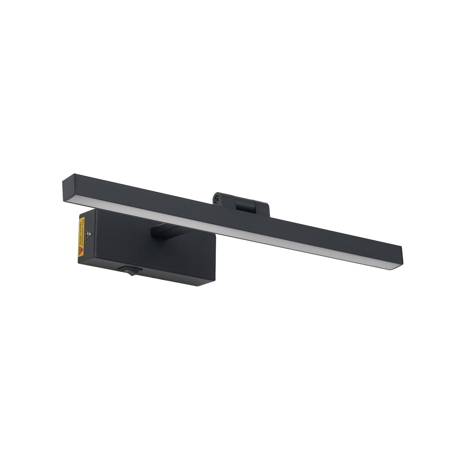 Modern Rectangluar Decorative LED Black Vanity Light