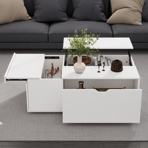 White Minimalistic Coffee Table