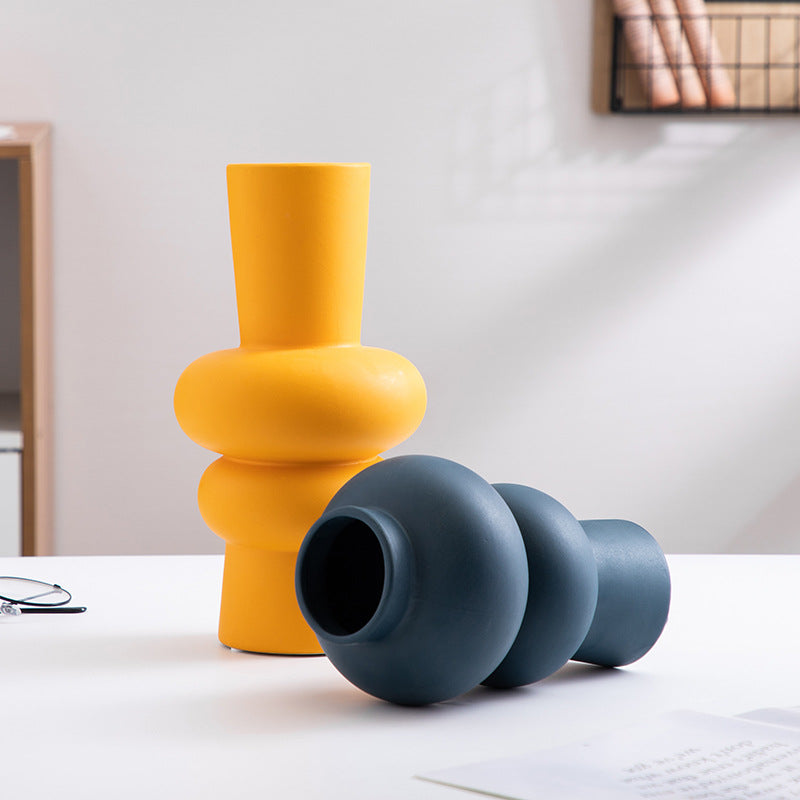 Modern Decorative Colorful Ceramic Vase