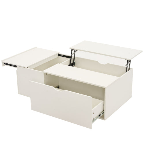 White Minimalistic Coffee Table