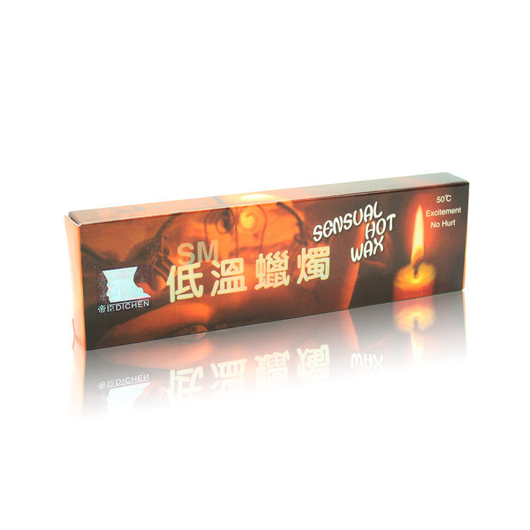 Low Temperature Candles Red Blue White