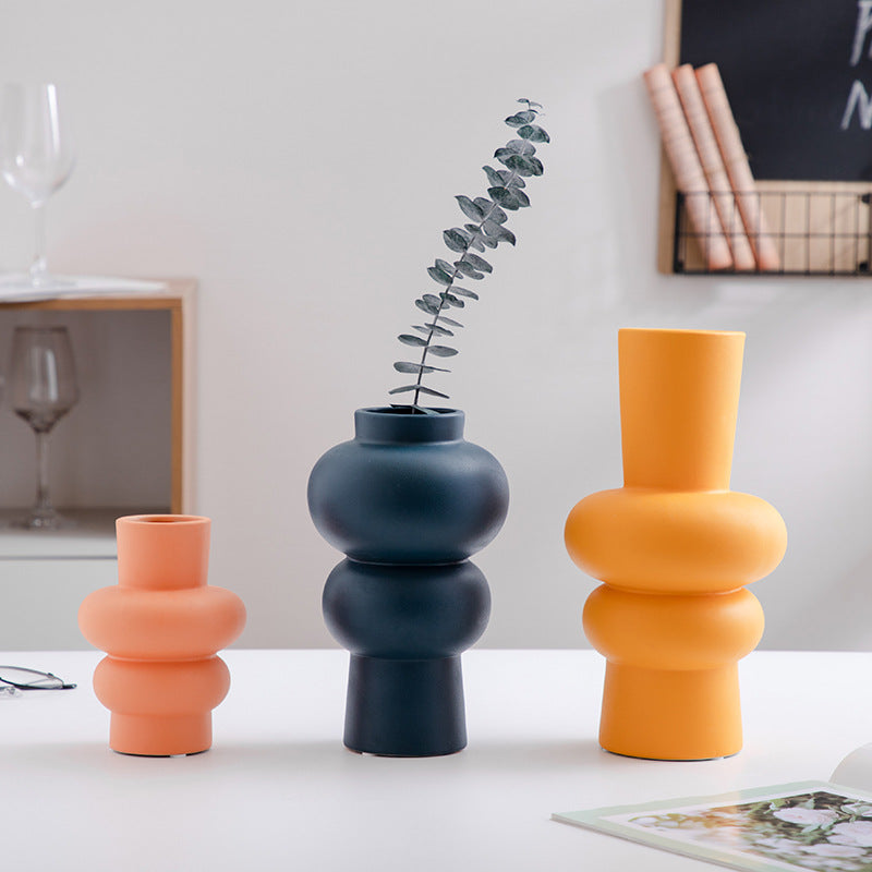 Modern Decorative Colorful Ceramic Vase