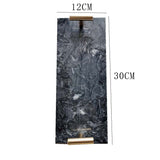 Luxury Modern Plate Marble and Gold Storage Tray