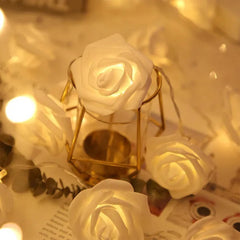 View details for 40 LEDs Rose Flower Lights 40 LEDs Rose Flower Lights