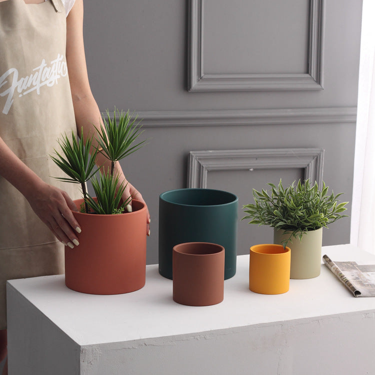 Nordic Ceramic Modern Flowerpot