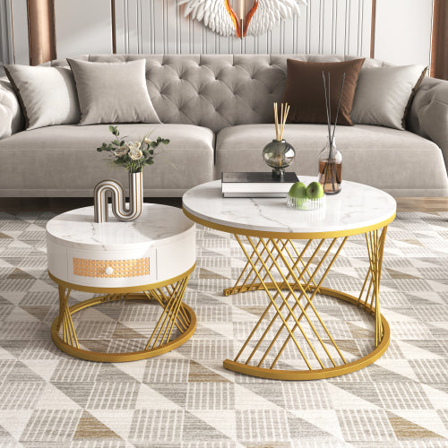 Luxury Marble Coffee Table
