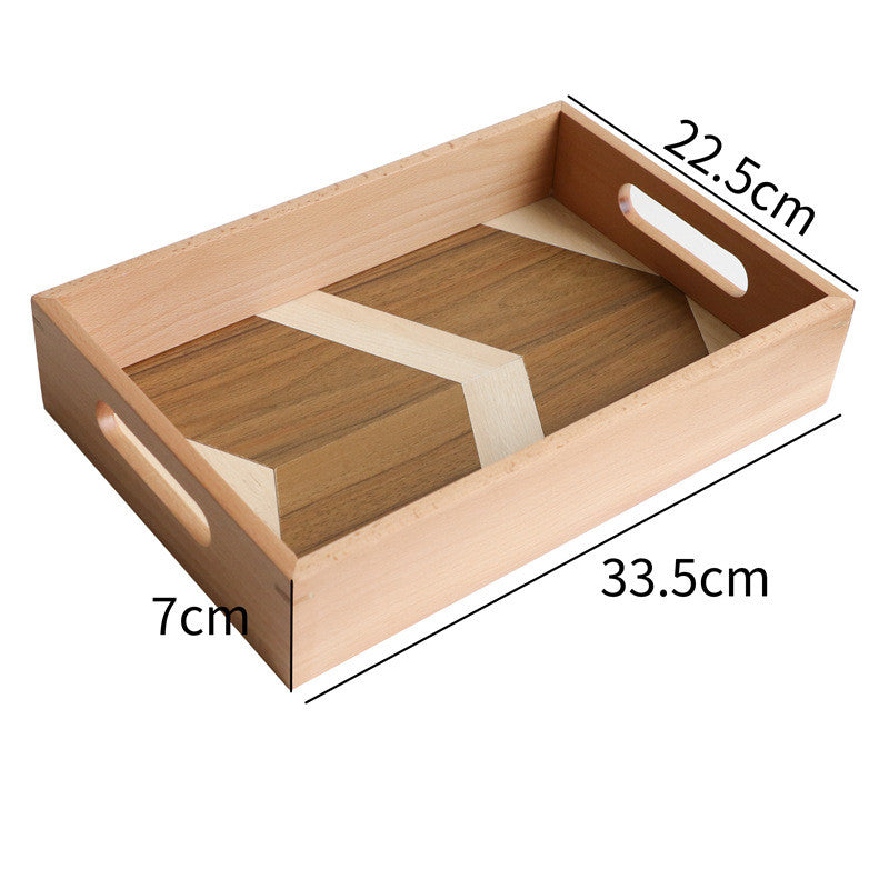 Wooden Modern Hexagon Kitchen Tray