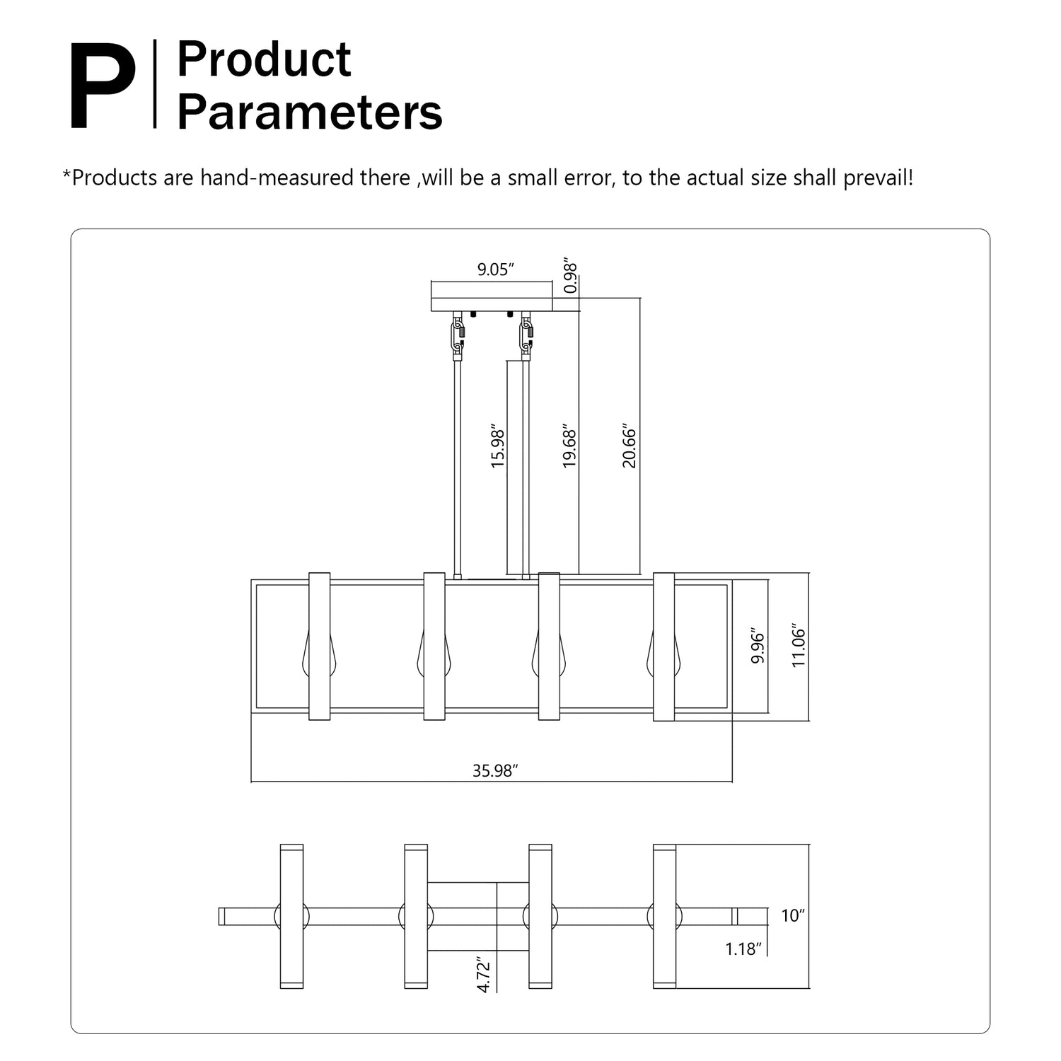 Technicals for Wood and Metal Modern Kitchen Lighting