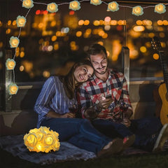 View details for 40 LEDs Rose Flower Lights 40 LEDs Rose Flower Lights