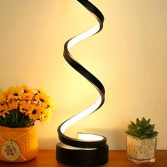 Modern Twisted LED Night Light