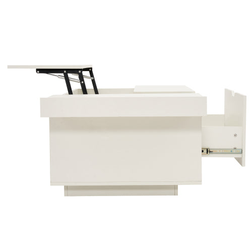 White Minimalistic Coffee Table