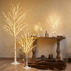 Nordic Birch Tree Decorative Lighting