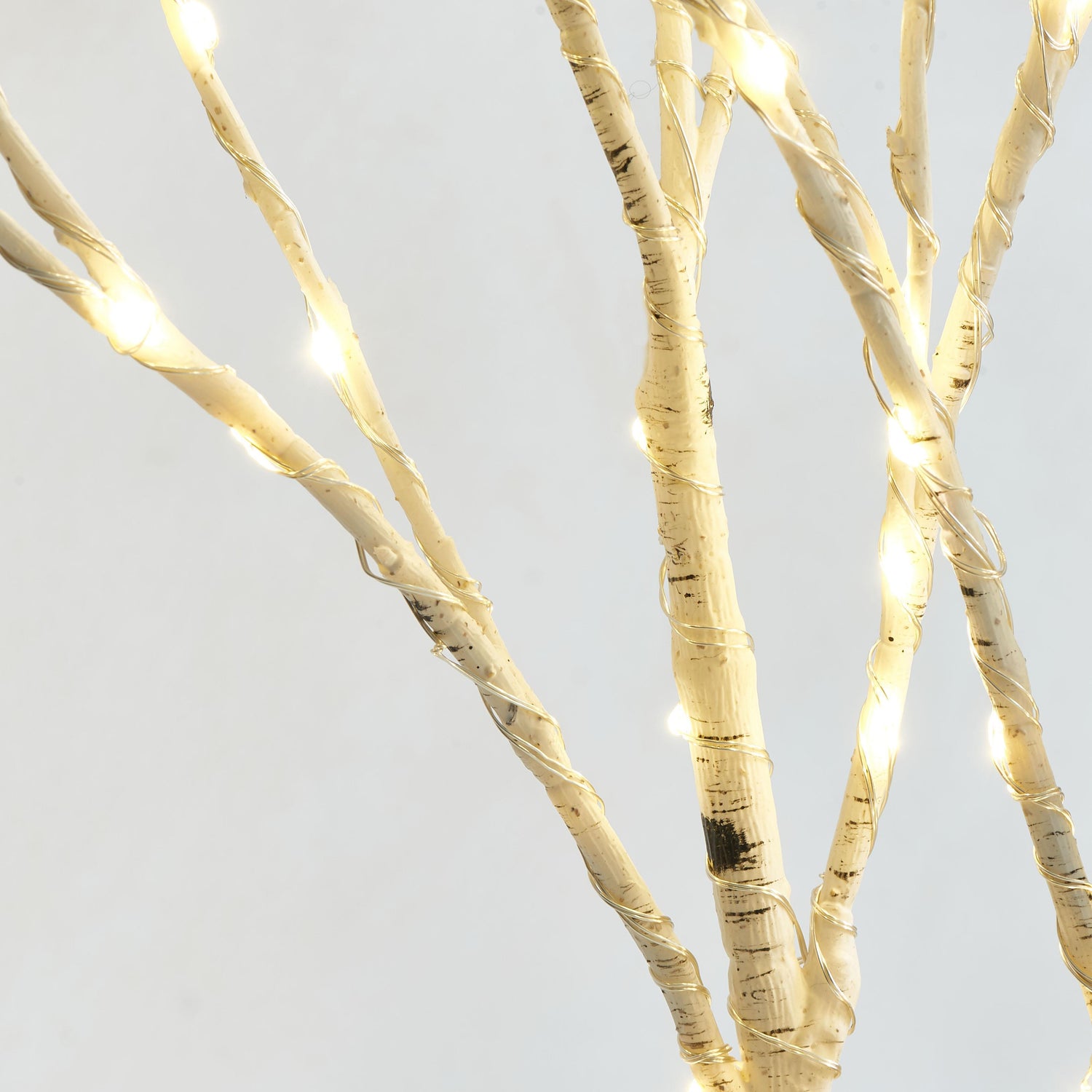 Detailed Nordic Birch Branch Decorative Lighting