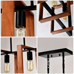 View details for Wood and Metal Modern Kitchen Lighting