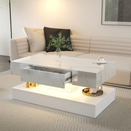 Luxury Coffee Table with Lighting