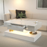 Luxury Coffee Table with Lighting