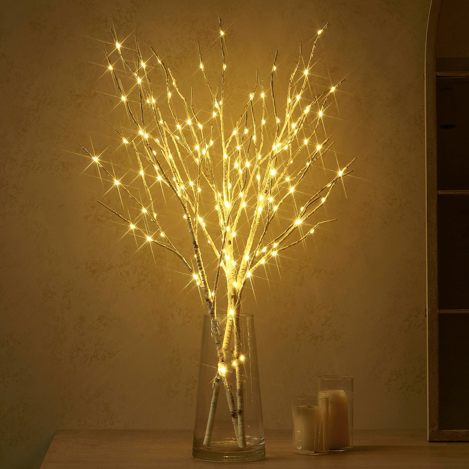 Nordic Birch Branch Decorative Lighting