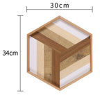 Wooden Modern Hexagon Kitchen Tray
