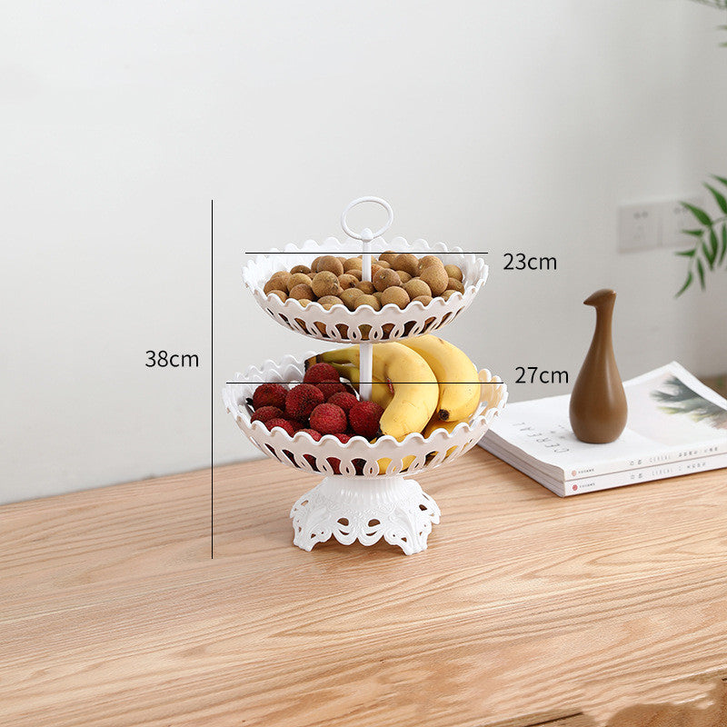 Plastic Fruit Tray Multi-layer Dried Fruit Tray