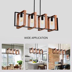 View details for Wood and Metal Modern Kitchen Lighting