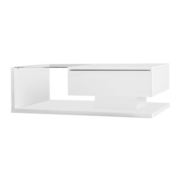 White LED Coffee Table