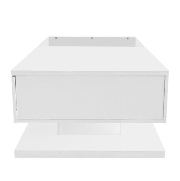 White LED Coffee Table