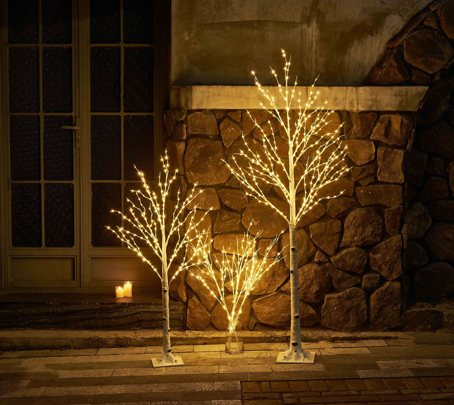 Nordic Birch Tree Decorative Lighting