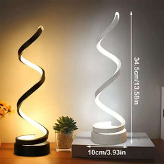 Modern Twisted LED Night Light