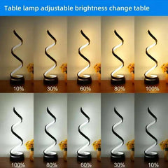 Modern Twisted LED Night Light Many options