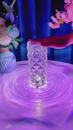 video of Nordic Crystal Luxury Table Lamp