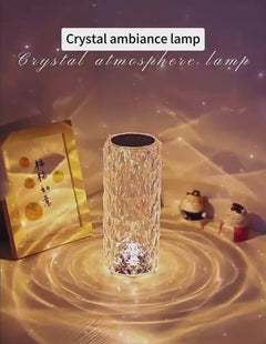 video of Nordic Crystal Luxury Table Lamp